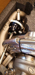 AMS PERFORMANCE OMEGA 11 R35 GTR TURBO KIT The OMEGA line is the ultimate solution for stock location GTR turbo upgrades.